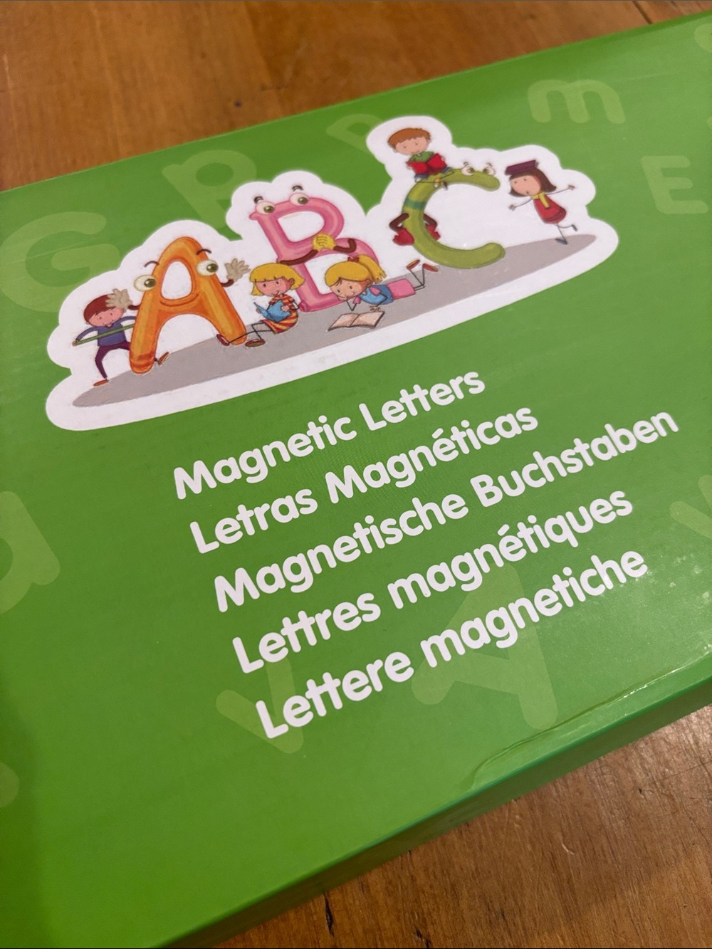 Magnetic Letters Set - Green - Picture 5 of 5
